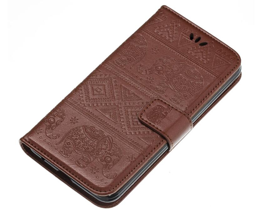 Huawei Nova 2i case Wallet Leather flip case Embossed Elephant Pattern