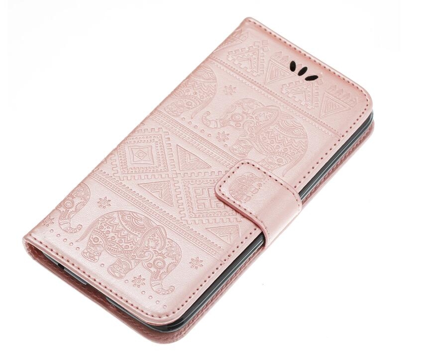 Huawei Nova 2i case Wallet Leather flip case Embossed Elephant Pattern