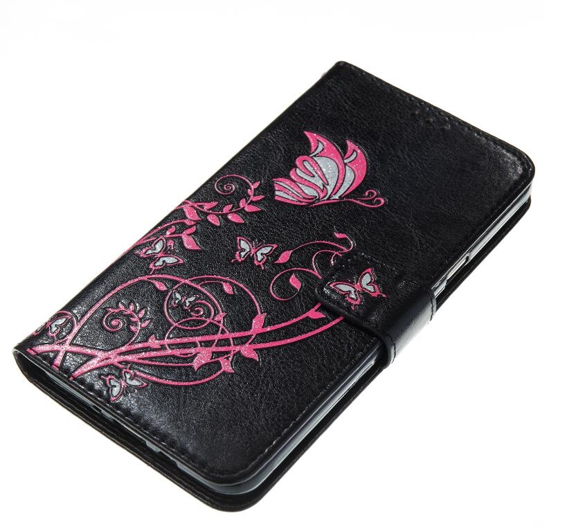 Huawei Nova 2i case Embossed Butterfly Flower Leather Wallet cover case