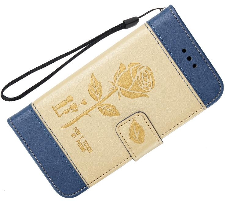Huawei Nova 2i case 3D Embossed Rose Floral Leather Wallet cover case