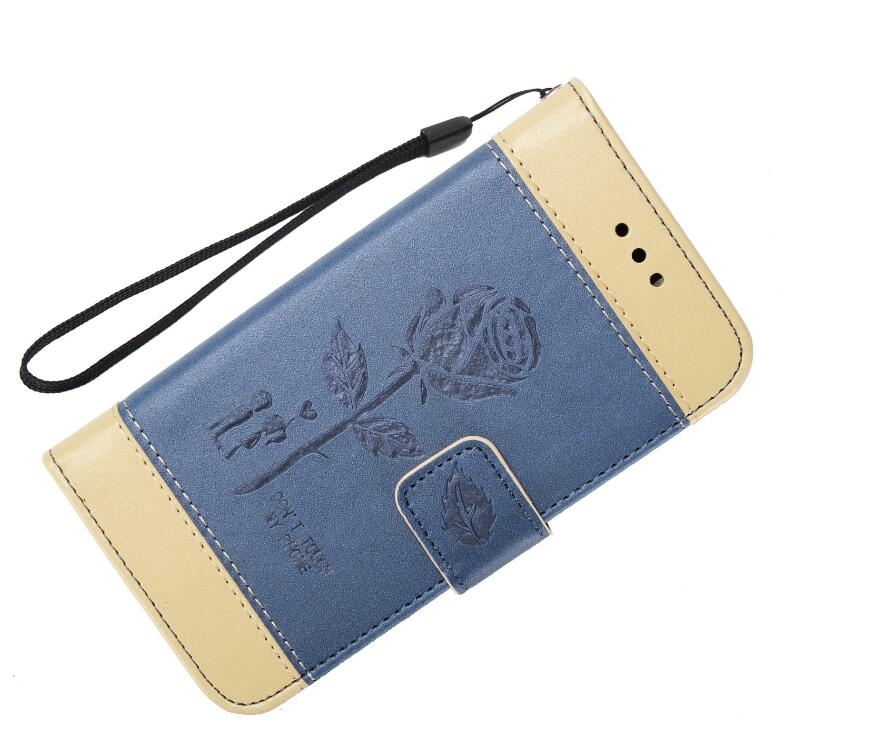 Huawei Nova 2i case 3D Embossed Rose Floral Leather Wallet cover case