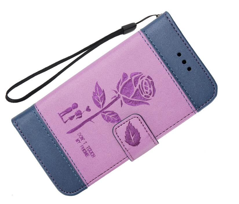Huawei Nova 2i case 3D Embossed Rose Floral Leather Wallet cover case