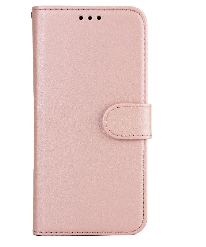 Huawei Nova 2i  Case Magnetic Flip Leather Wallet Case - Rose Gold