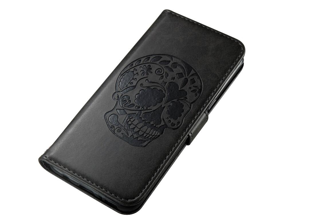Huawei Nova 2i case skull vintage leather wallet case Huawei Nova 2i case skull vintage leather wallet case