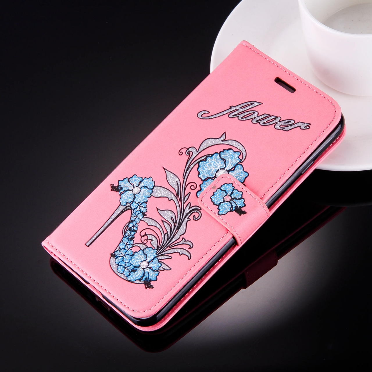 Huawei Nova 2i case Fashion Beauty Leather Flip Wallet Case