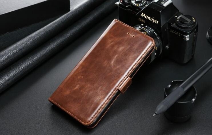 Huawei Nova 2i Case Executive Leather Wallet Case - Brown Huawei Nova 2i Case Executive Leather Wallet Case - Brown