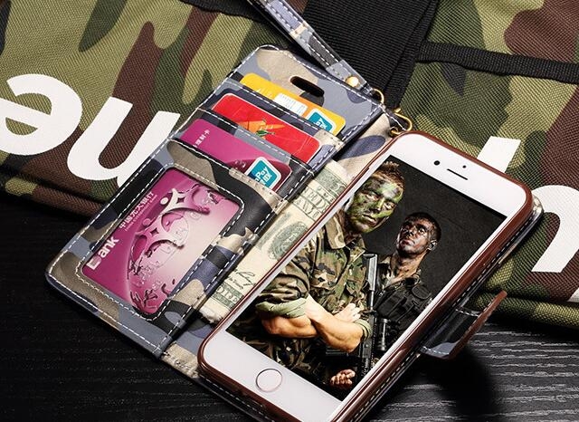 Huawei Nova 2i Case Camouflage Leather Wallet Case Cover - Grey Huawei Nova 2i Case Camouflage Leather Wallet Case Cover - Grey