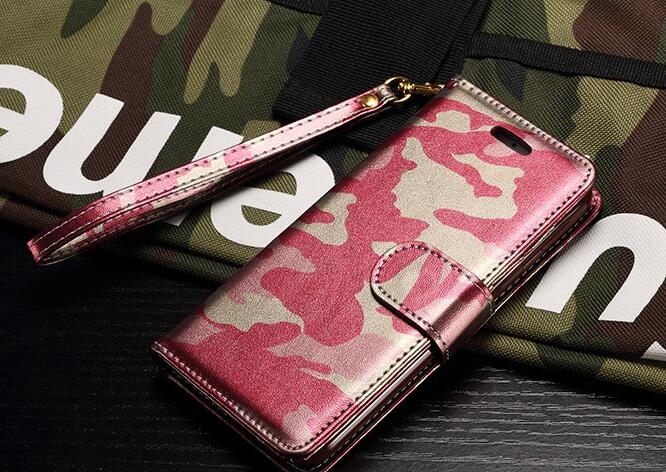 Huawei Nova 2i Case Camouflage Leather Wallet Case Cover - Red Huawei Nova 2i Case Camouflage Leather Wallet Case Cover - Red