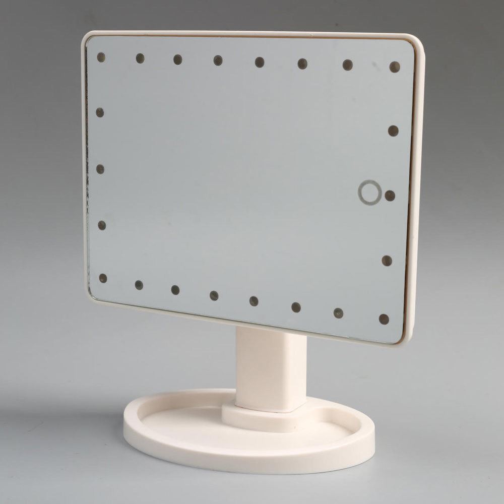 Mirror 16 LED Lighted Makeup Mirror Touch Screen