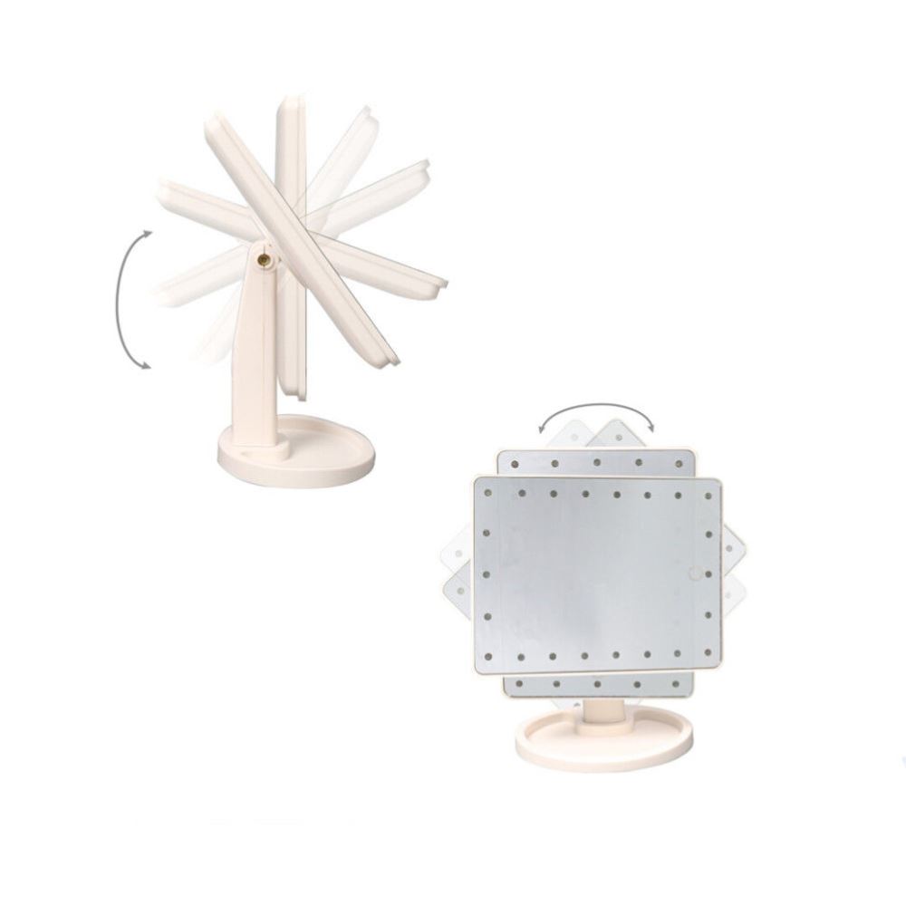 Mirror 16 LED Lighted Makeup Mirror Touch Screen