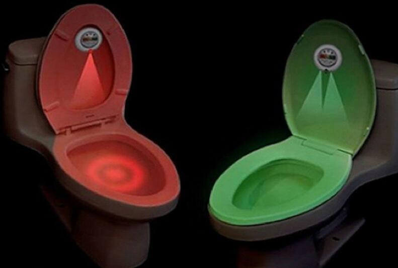 LED Motion Detection Night-Light for Your Bathroom Toilet LED Motion Detection Night-Light for Your Bathroom Toilet