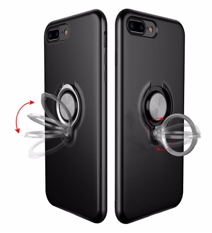 Oppo R11 Case Heavy Duty Ring Rotate Kickstand Case Cover