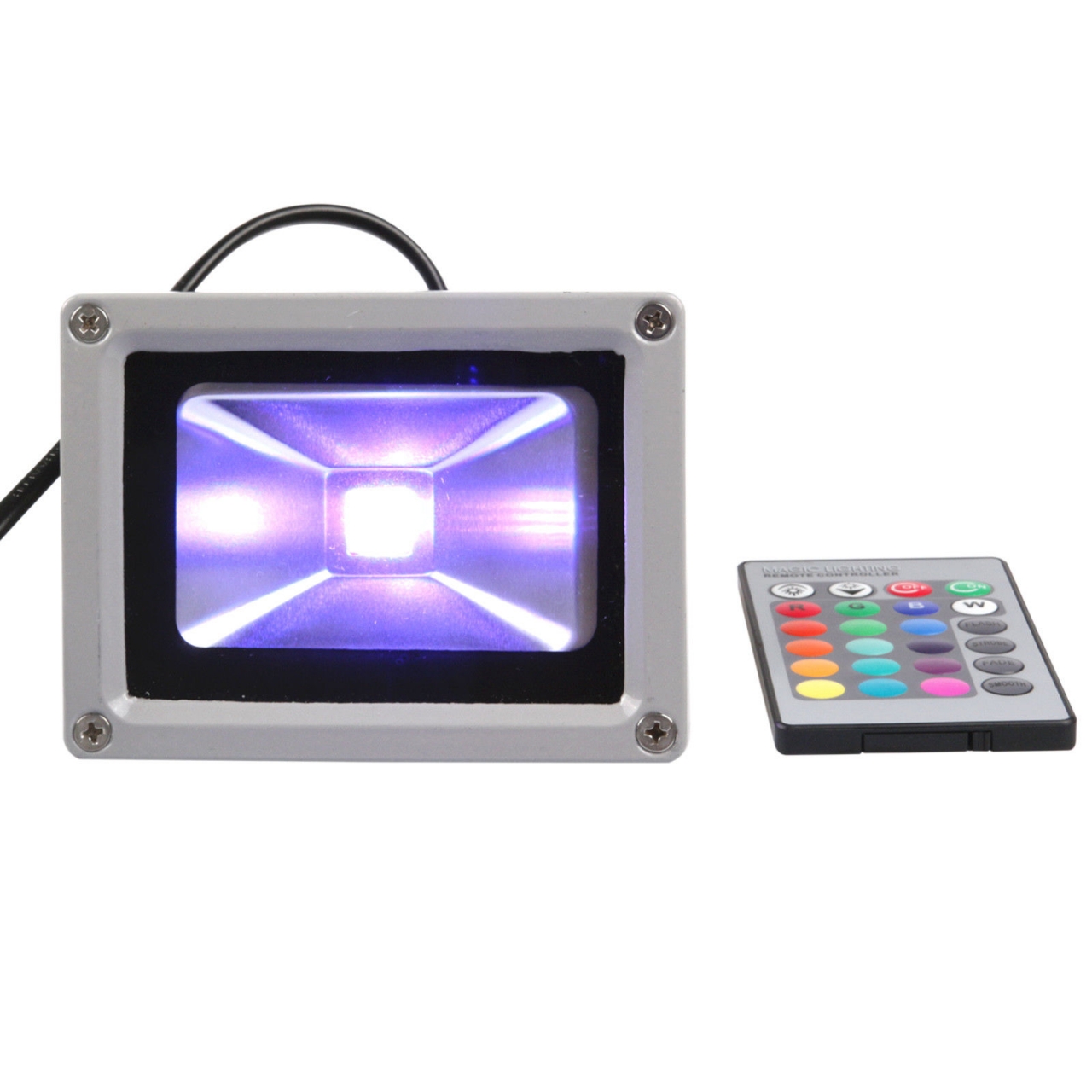 Waterproof 20W LED Flood Light RGB Outdoor Floodlight