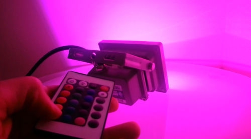 Waterproof 20W LED Flood Light RGB Outdoor Floodlight