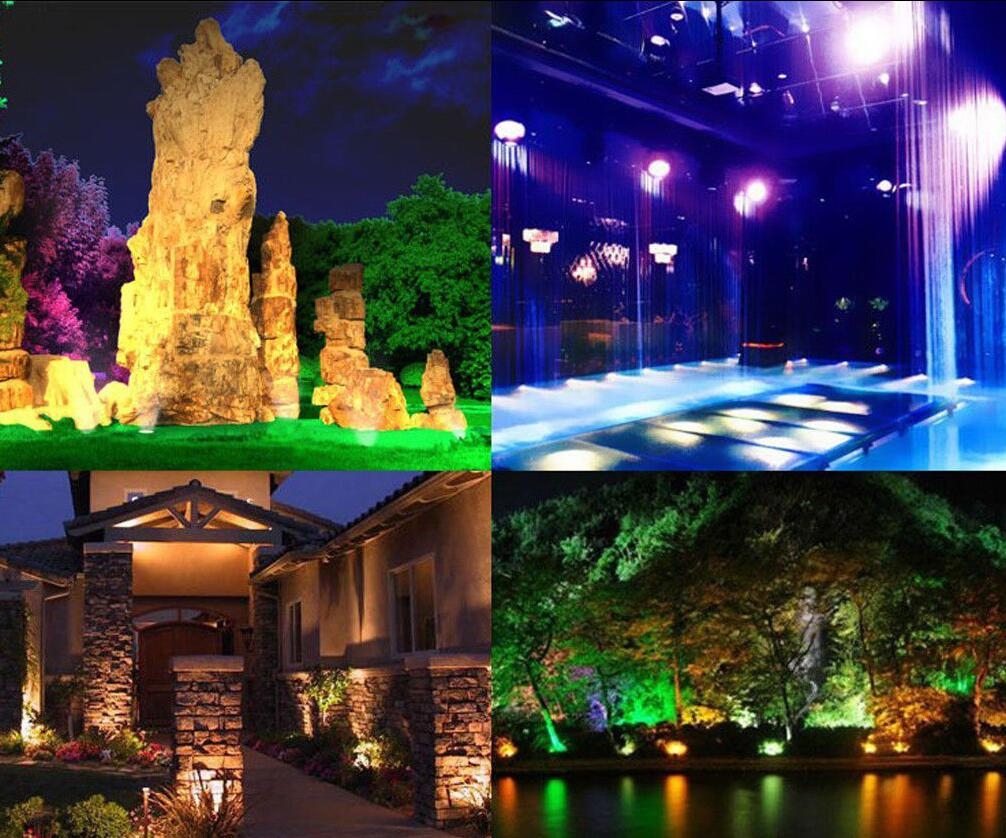 Waterproof 20W LED Flood Light RGB Outdoor Floodlight