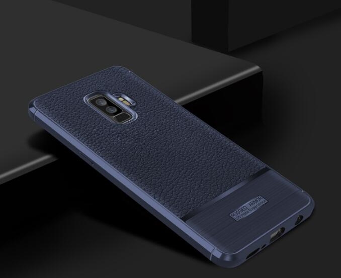 Galaxy S9 PLUS Case Armor rugged slim fit TPU Soft Gel Case