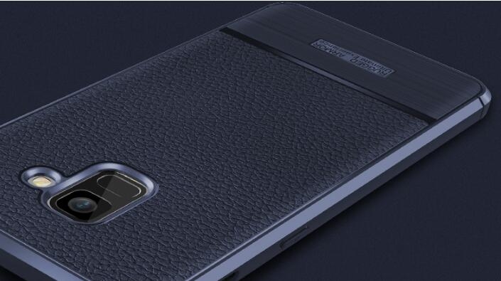 Galaxy A8 plus 2018 Case Armor rugged slim fit TPU Soft Gel Case