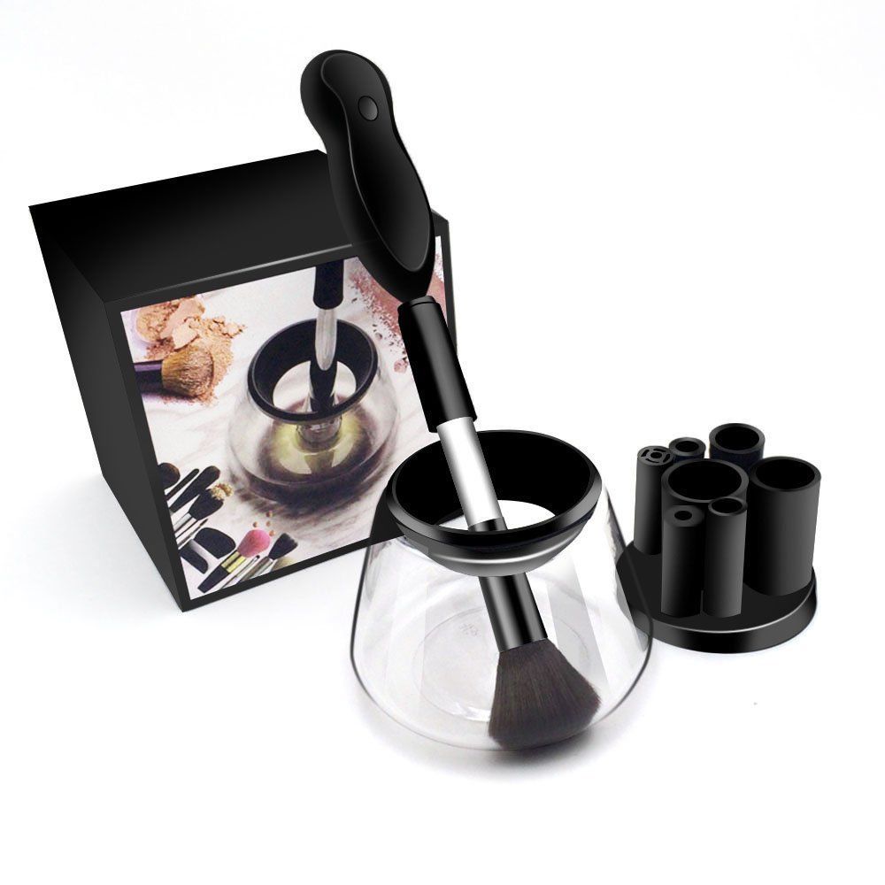 Makeup Brush Cleaner + Dryer Cleans And Dries All Makeup Brushes In Seconds Makeup Brush Cleaner + Dryer Cleans And Dries All Makeup Brushes In Seconds