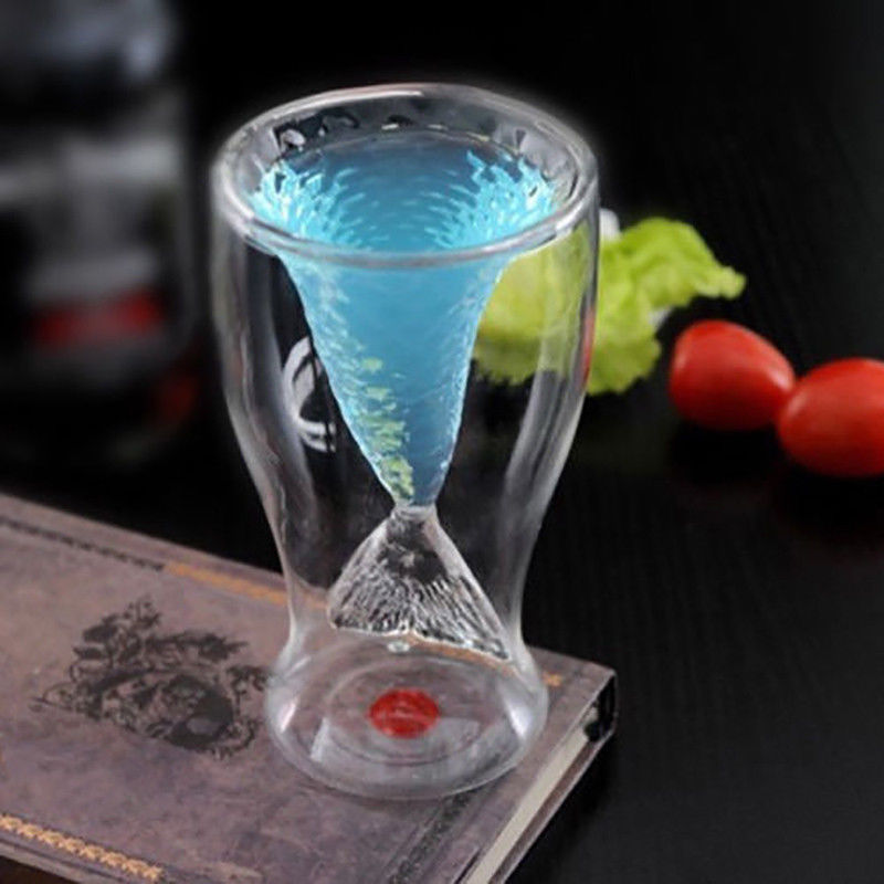 Mermaid Glass Double Wall Cup Mug Mermaid Glass Double Wall Cup Mug