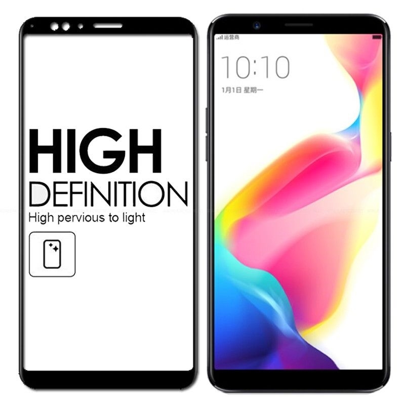 Oppo R11s  Tempered Glass FULL  Screen Protector
