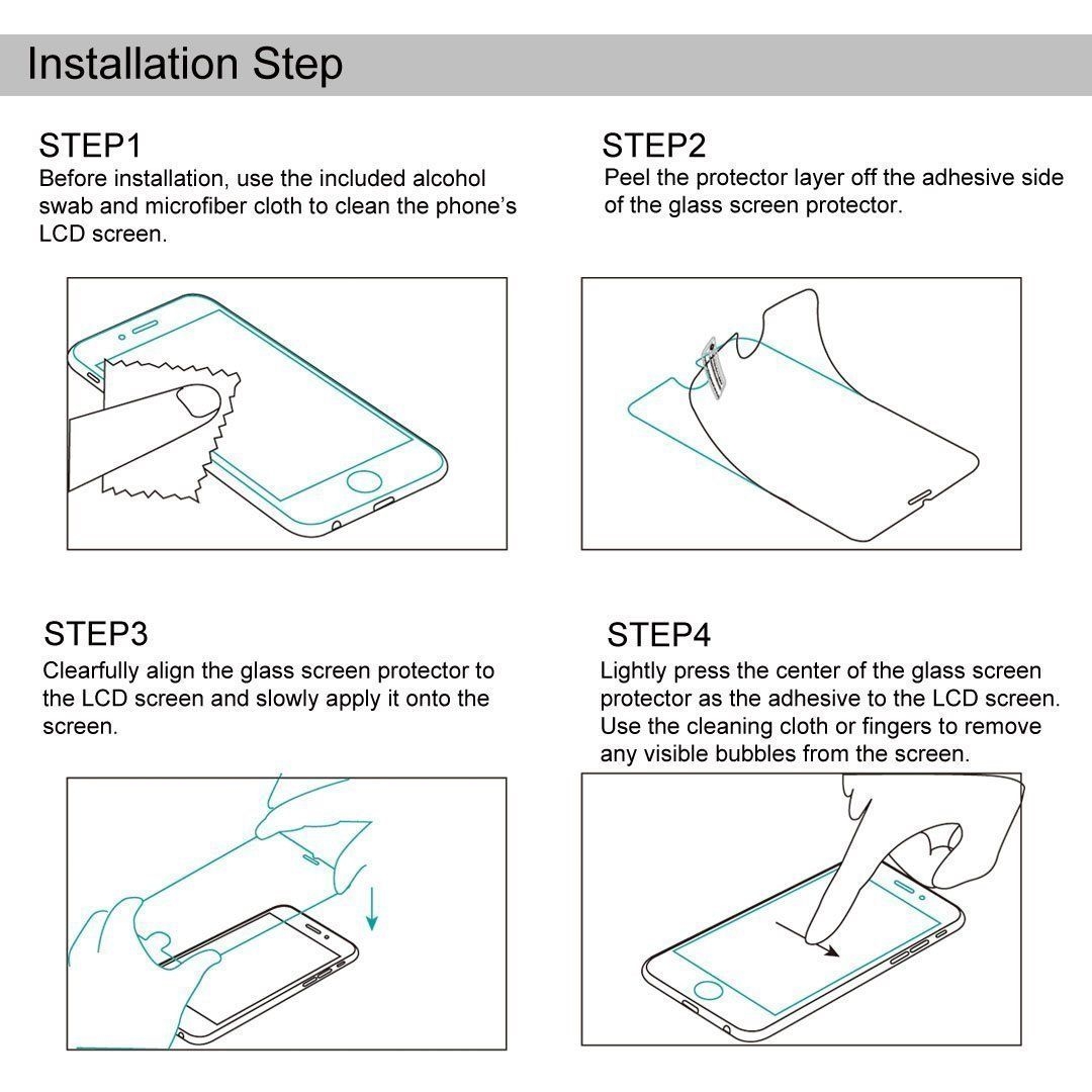 OnePlus 5T Tempered Glass Screen Protector Film