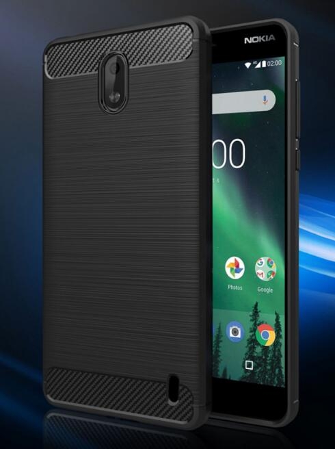 Nokia 2 case impact proof rugged case with carbon fiber