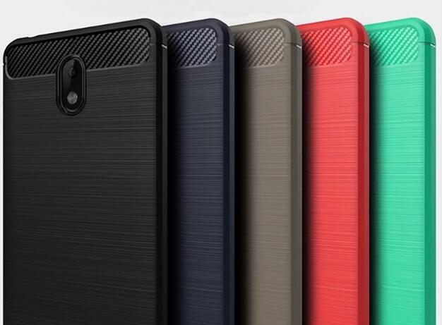 Nokia 2 case impact proof rugged case with carbon fiber