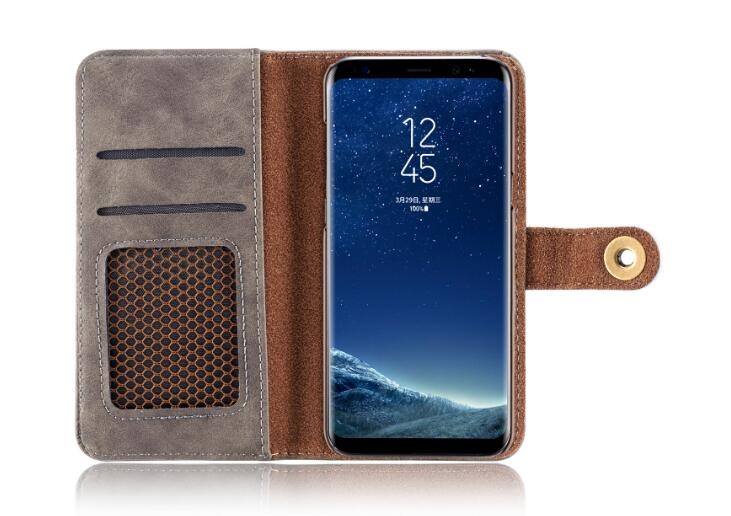 Galaxy S9 PLUS case wallet 4 cards leather detachable case Galaxy S9 PLUS case wallet 4 cards leather detachable case