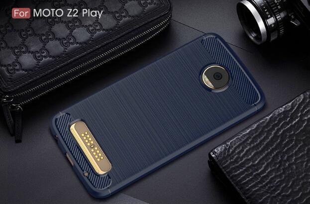 MOTO Z2 PLAY case impact proof rugged case with carbon fiber