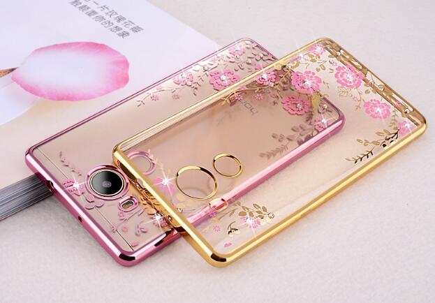 Huawei MATE 8 case soft gel tpu case luxury bling shiny floral case