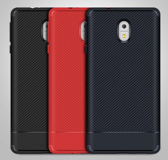 Nokia 2 case impact proof rugged case with carbon fiber