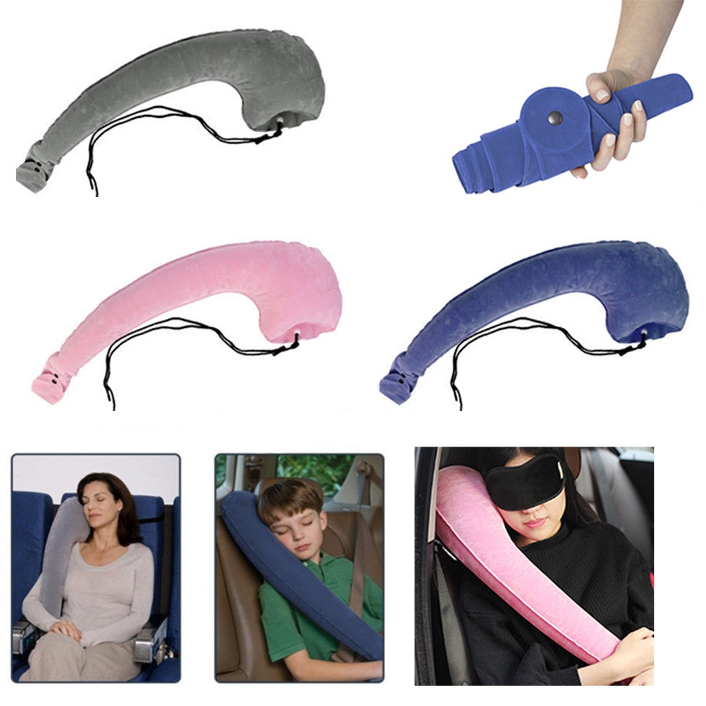 Travel Neck Pillow Head Rest Support Cushion Car Sleep Inflatable Pillows Travel Neck Pillow Head Rest Support Cushion Car Sleep Inflatable Pillows