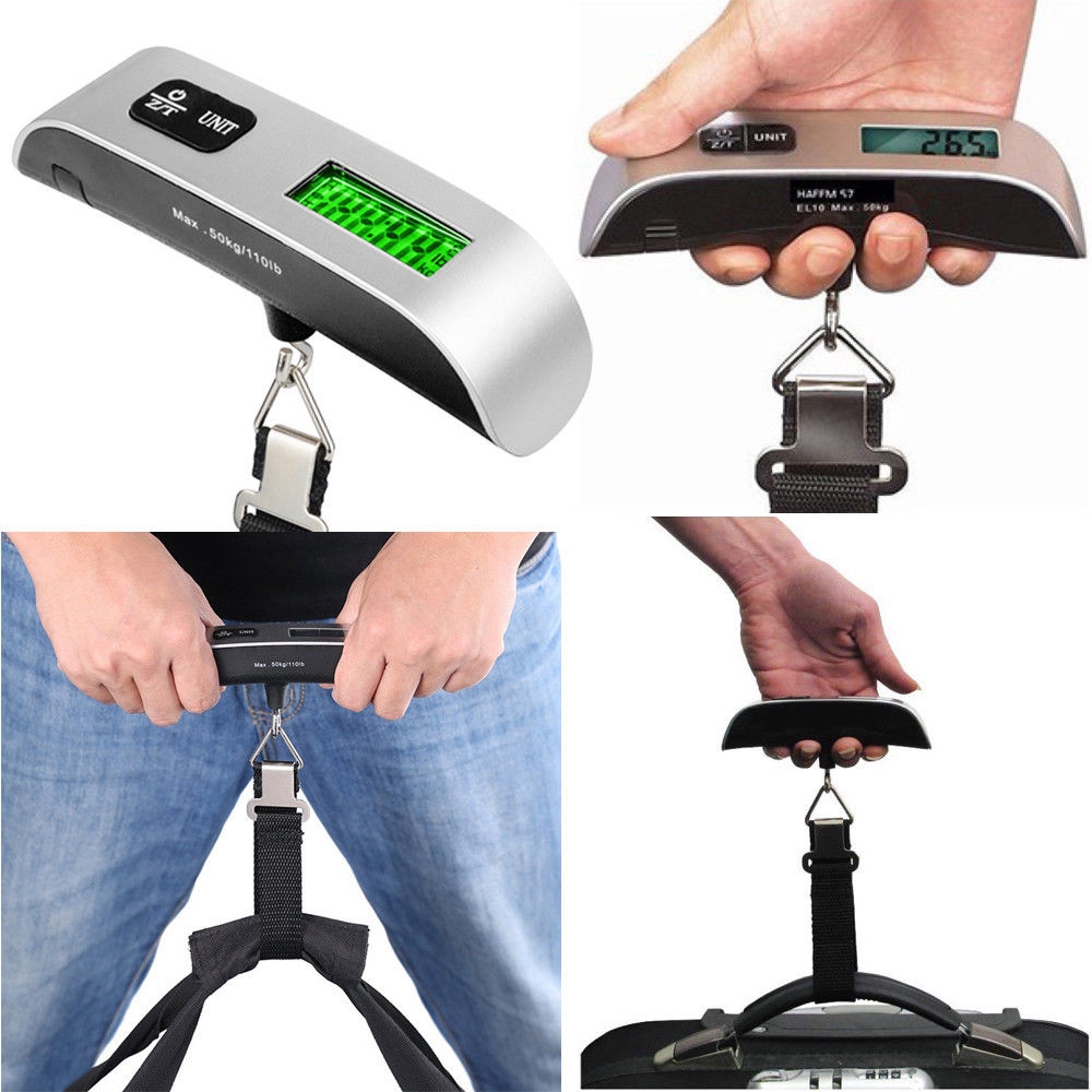 Portable LCD Digital Hanging Luggage Scale
