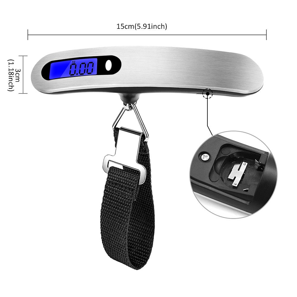 LCD Digital Hanging Luggage Scale