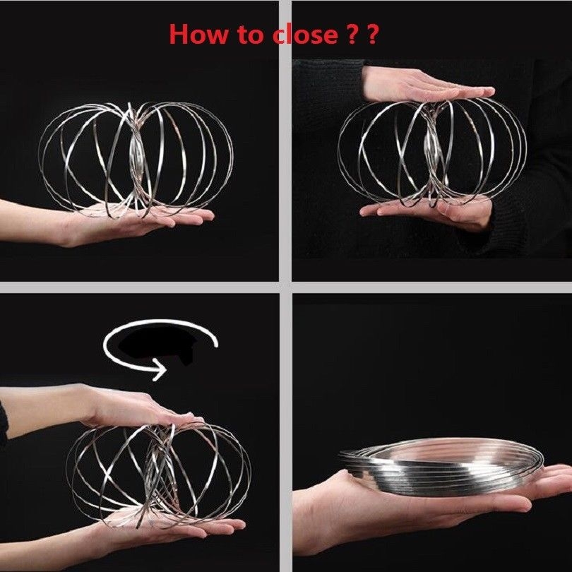 Magic ring 3D Steel Flow Dynamic Spinner Arm Ring Magic ring 3D Steel Flow Dynamic Spinner Arm Ring