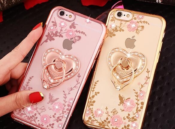 Galaxy S9 PLUS case soft gel tpu luxury bling shiny floral case ring Galaxy S9 PLUS case soft gel tpu luxury bling shiny floral case ring