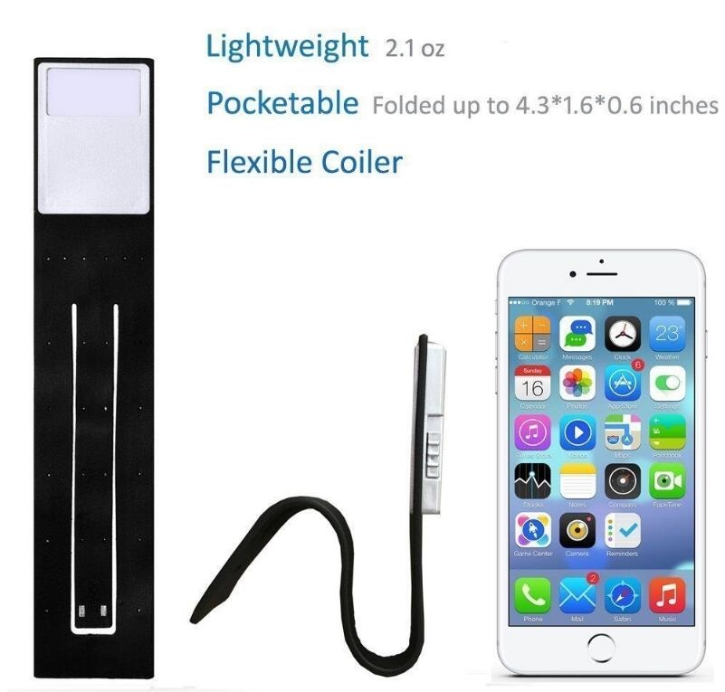 Mini USB Book Light LED eBook Reading Lights  For Kindle