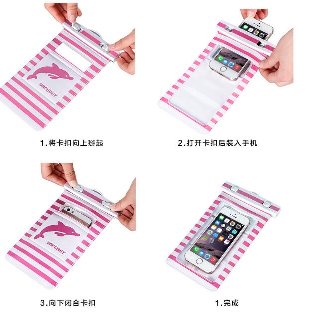 Waterproof Phone Pouch Bag Case Cover