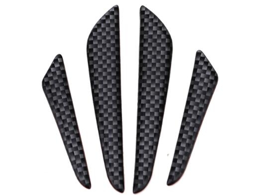 Flexible Car Door Guards Carbon Fiber Trim Stickers