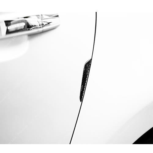 Flexible Car Door Guards Carbon Fiber Trim Stickers