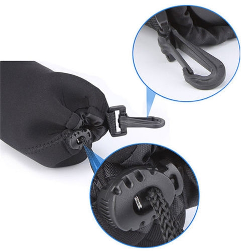 4Pcs Soft Neoprene Lens Pouch Bags 4Pcs Soft Neoprene Lens Pouch Bags