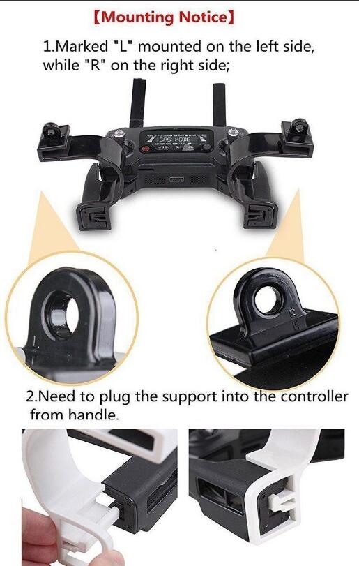 DJI Spark Remote Controller 7.9/9.7 Tablet Extended Bracket Mount Holder