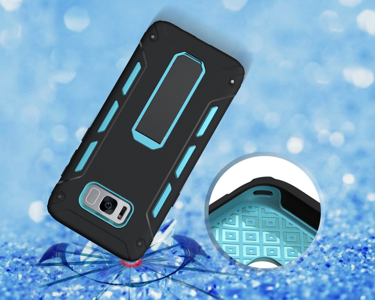 Galaxy J2 Prime Case Heavy Duty Hybrid Kickstand Shockproof Galaxy J2 Prime Case Heavy Duty Hybrid Kickstand Shockproof