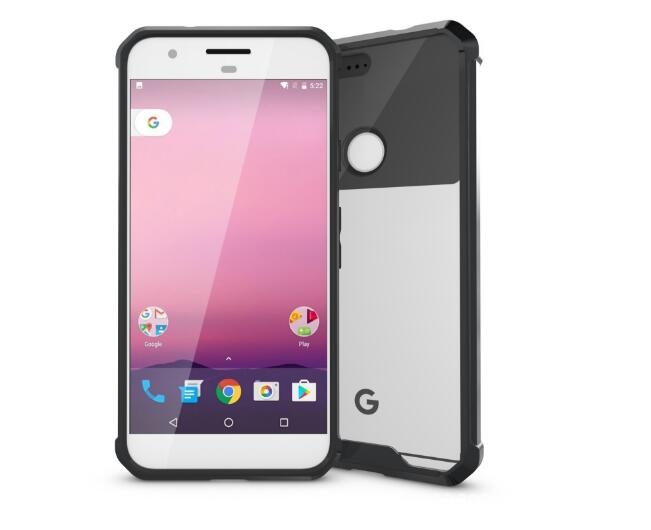 Google Pixel XL case bumper  clear gel back cover