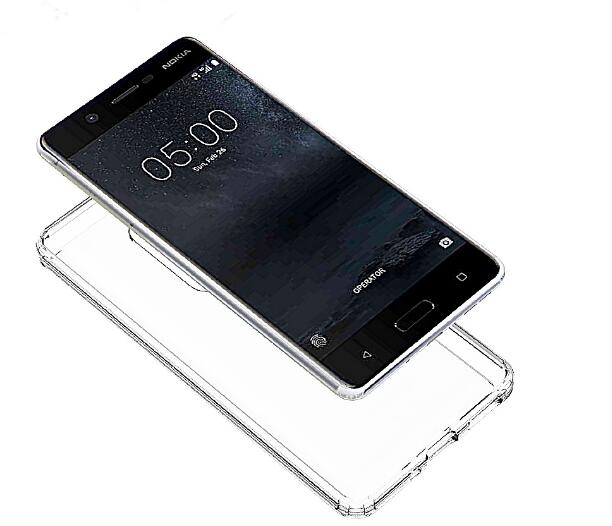 NOKIA  5 case bumper  clear gel back cover