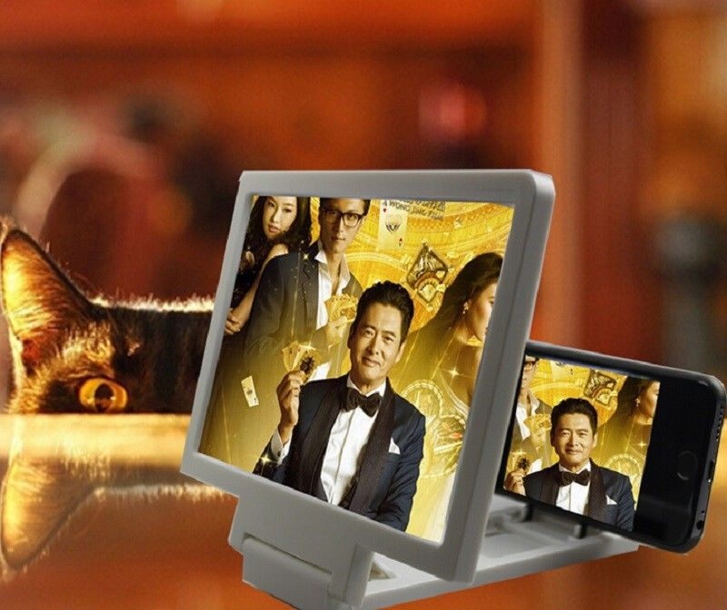 Enlarged Screen 3D Glass Magnifier Folding Portable Bracket Enlarged Screen 3D Glass Magnifier Folding Portable Bracket