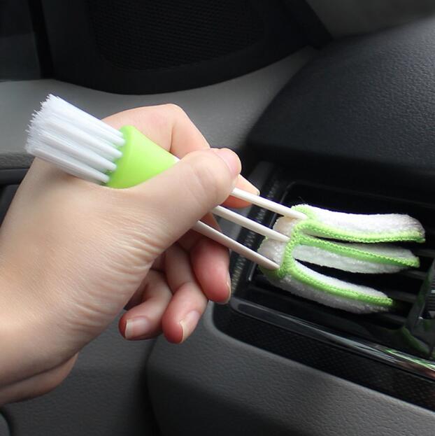 Car Mini Cleaning Brush Outlet Vent Air Conditioner Dashboard Car Mini Cleaning Brush Outlet Vent Air Conditioner Dashboard