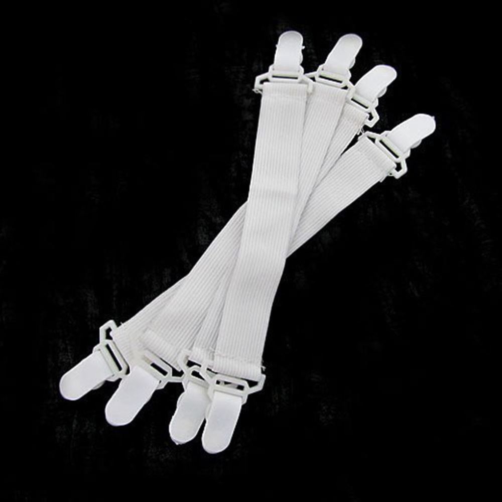 4pcs Home Bed Sheet Mattress Elastic Fastener