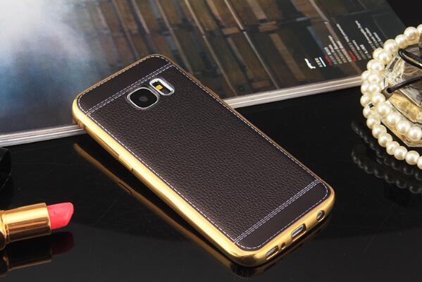 Galaxy  J3 PRO 2017  case Slim Bumper with back TPU Leather soft Case