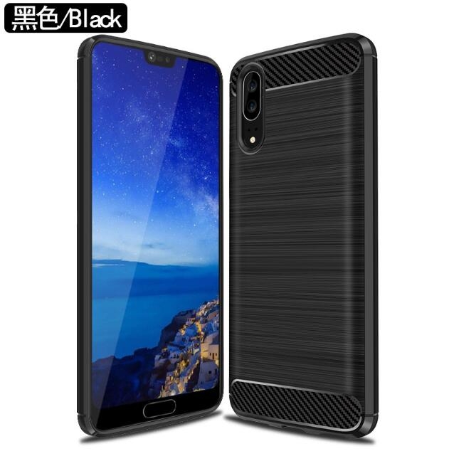 HUAWEI P20 case impact proof rugged case with carbon fiber